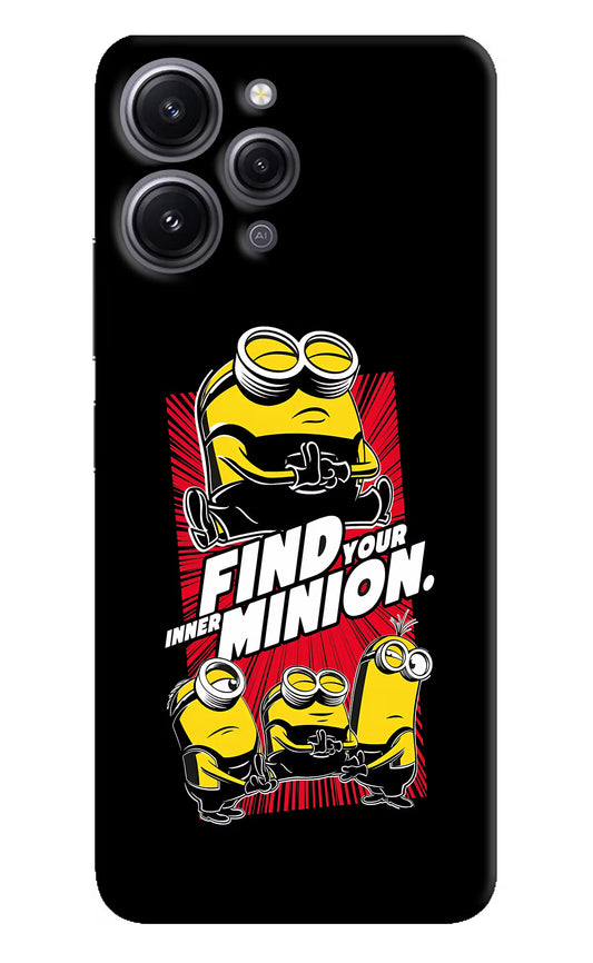 Find your inner Minion Redmi 12 4G Hard Case Back Cover by Casekaro