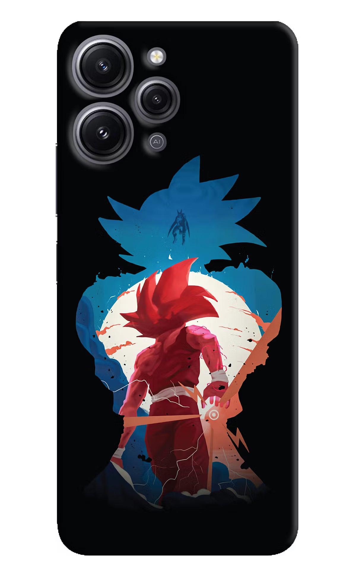 Goku Redmi 12 4G Hard Case Back Cover by Casekaro