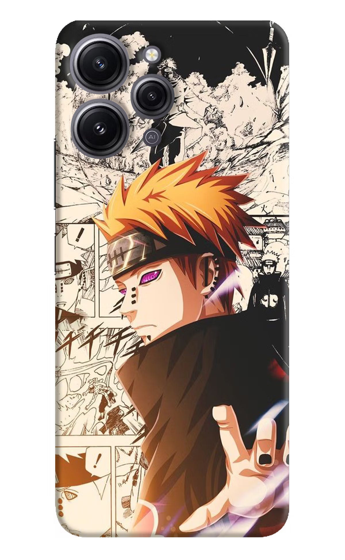 Pain Anime Redmi 12 4G Hard Case Back Cover by Casekaro