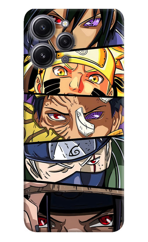 Naruto Character Redmi 12 4G Back Cover