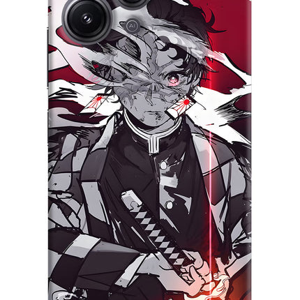 Demon Slayer Redmi 12 4G Hard Case Back Cover by Casekaro