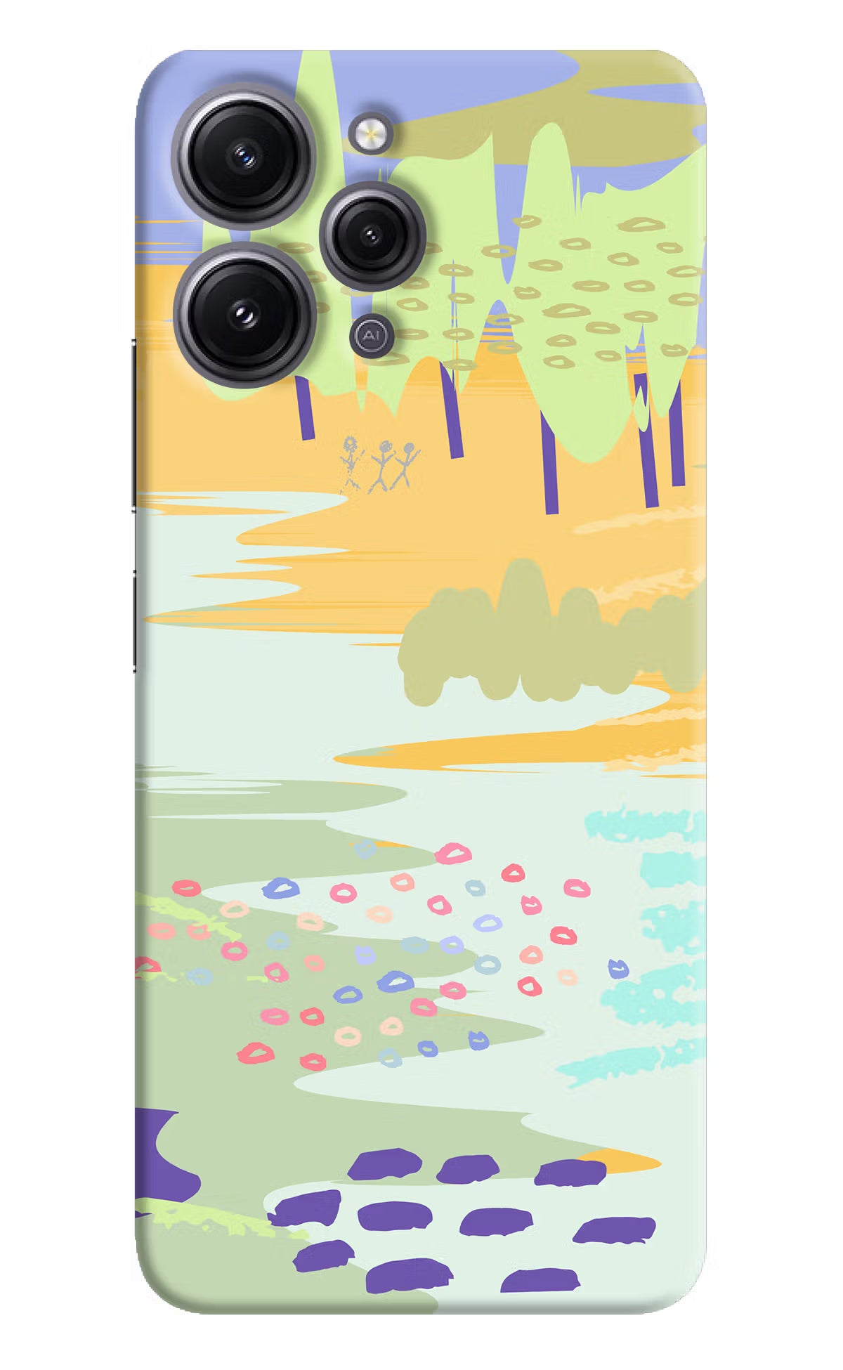 Scenery Redmi 12 4G Hard Case Back Cover by Casekaro