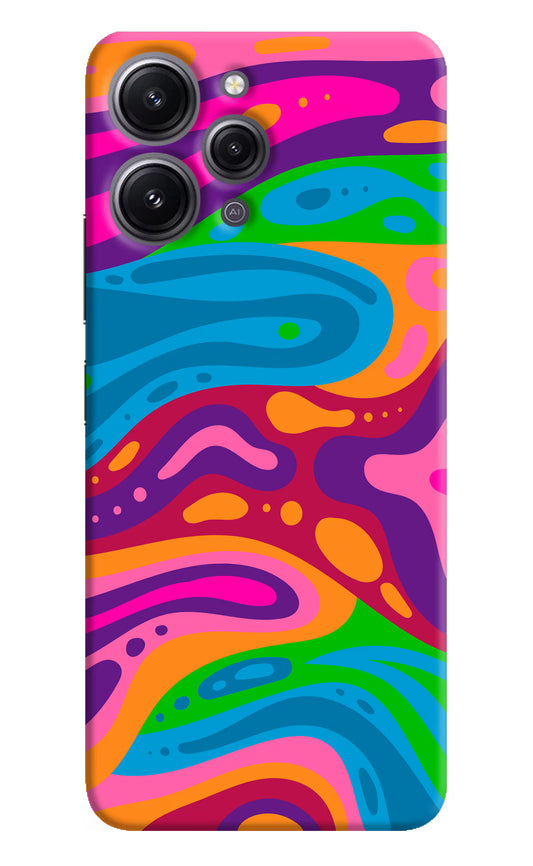 Trippy Pattern Redmi 12 4G Hard Case Back Cover by Casekaro