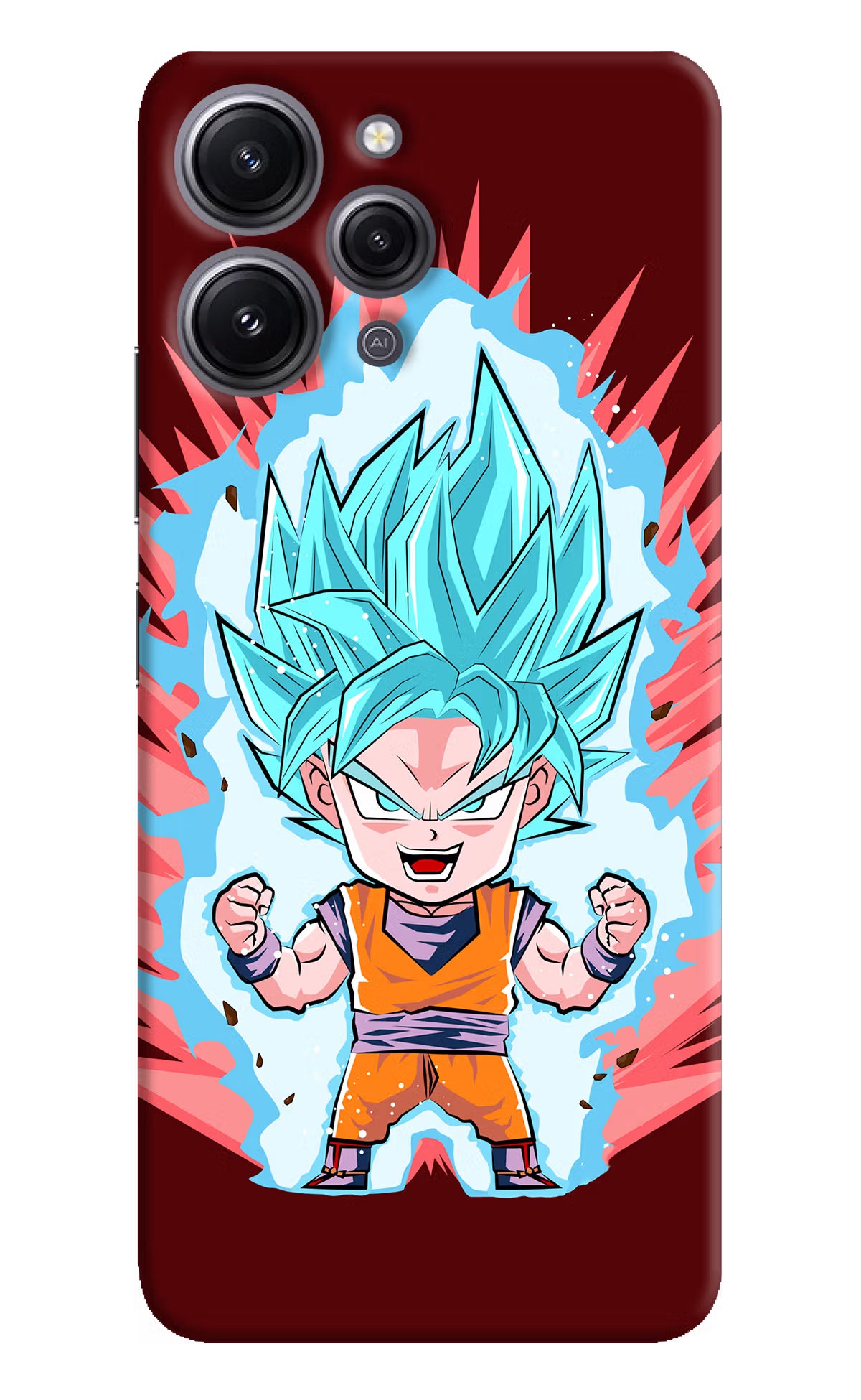 Goku Little Redmi 12 4G Hard Case Back Cover by Casekaro