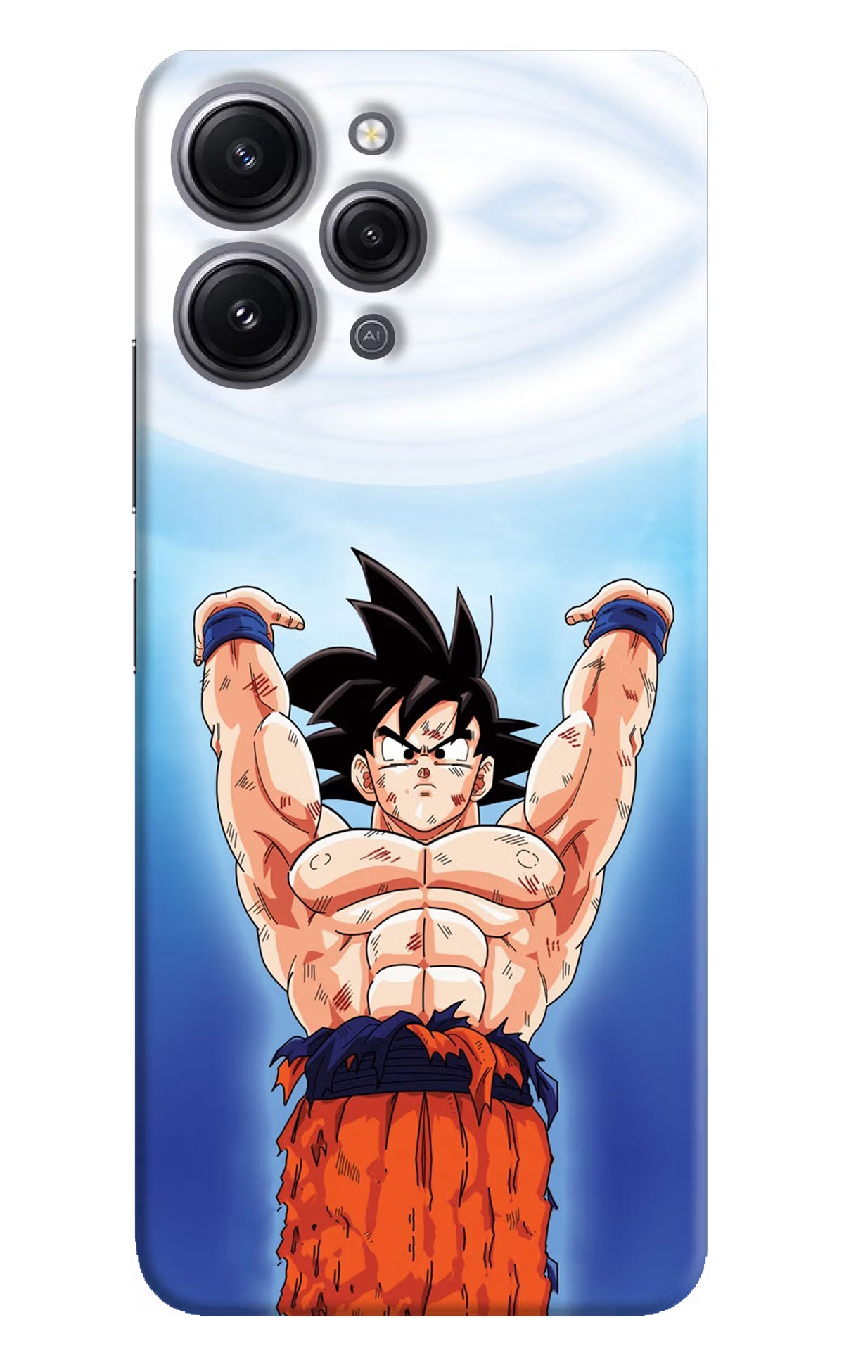 Goku Power Redmi 12 4G Hard Case Back Cover by Casekaro