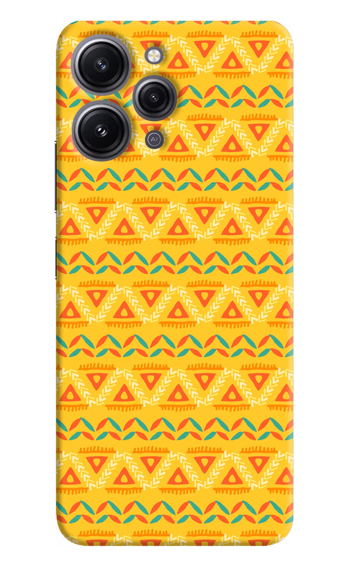 Tribal Pattern Redmi 12 4G Hard Case Back Cover by Casekaro