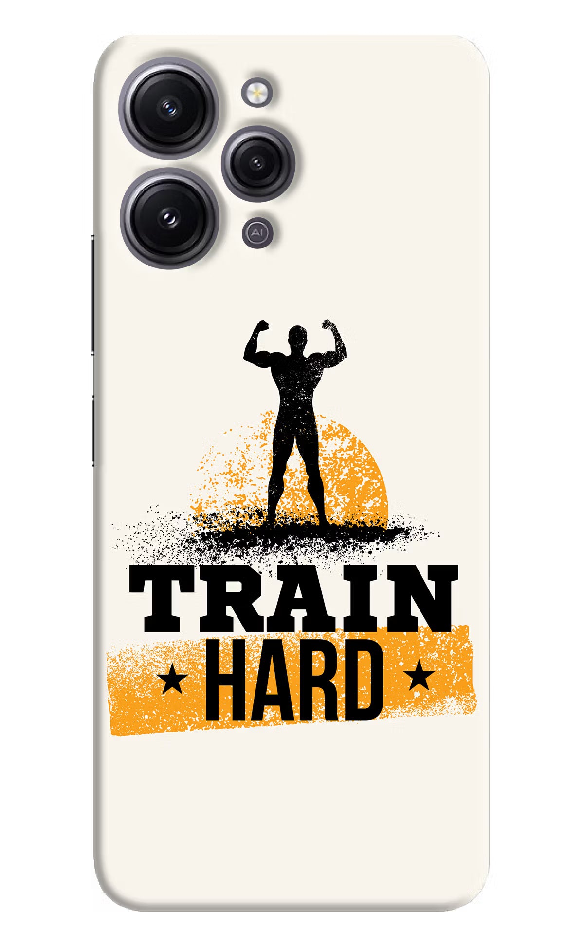 Train Hard Redmi 12 4G Hard Case Back Cover by Casekaro