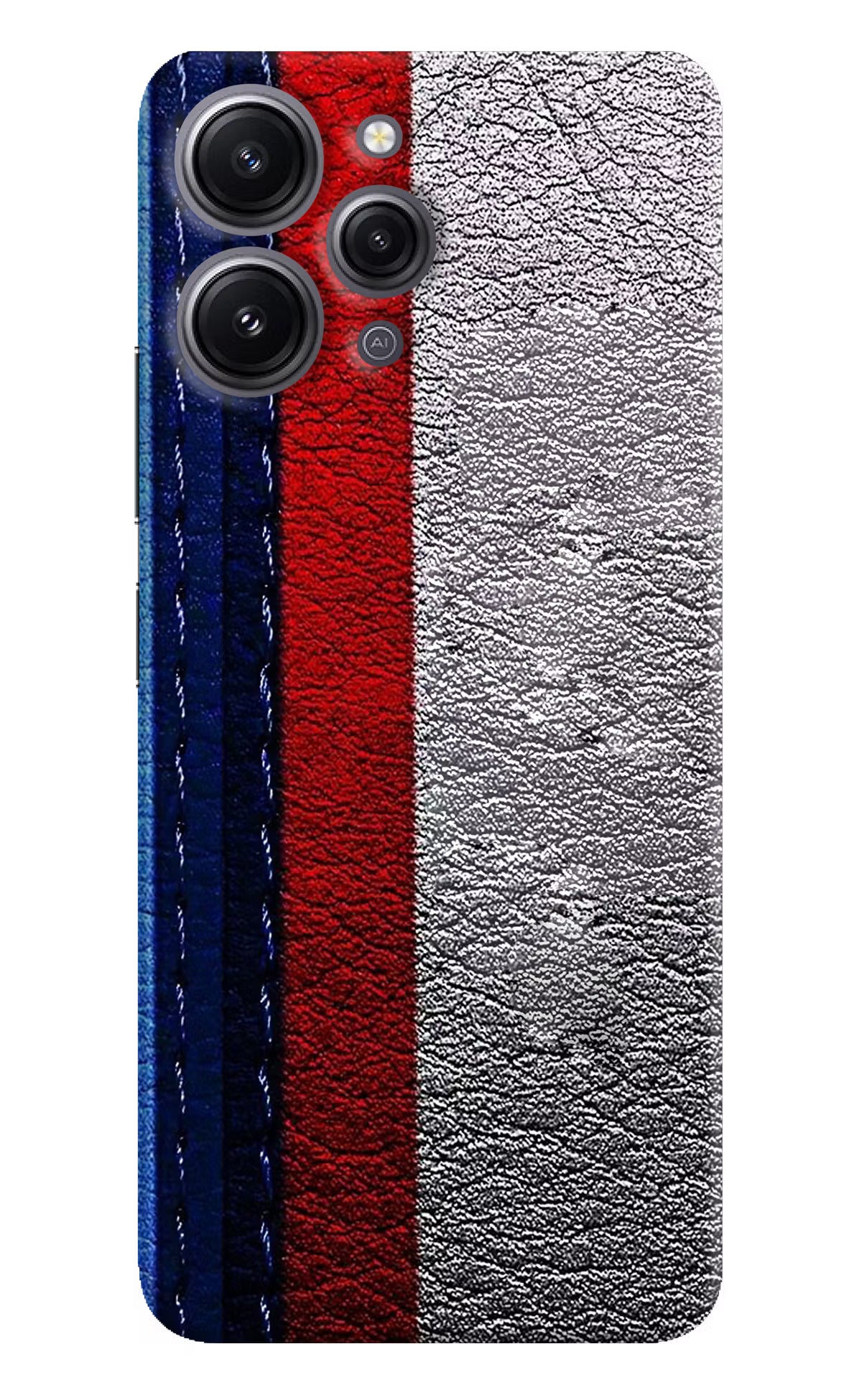 BMW Stripes Redmi 12 4G Hard Case Back Cover by Casekaro