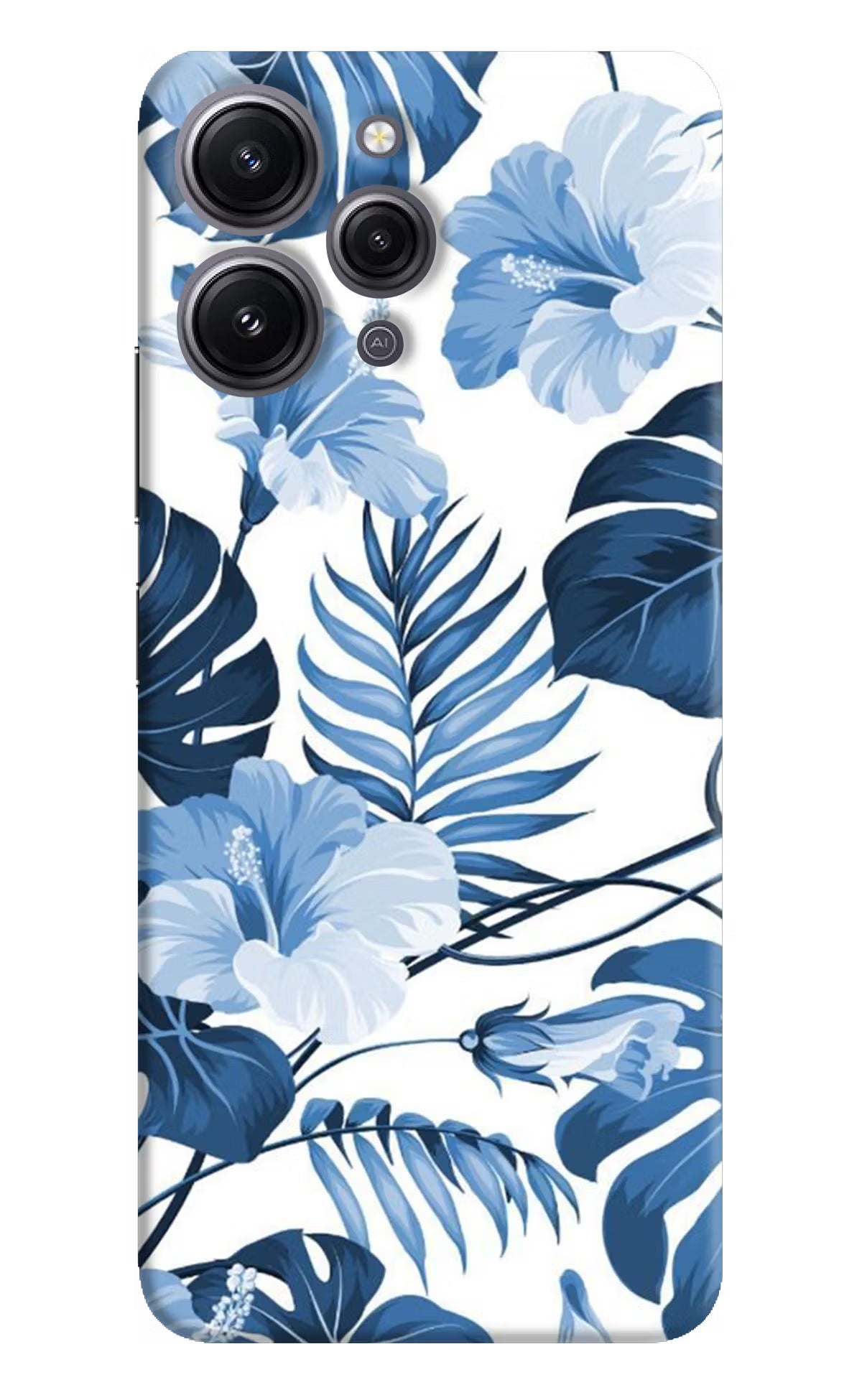 Fabric Art Redmi 12 4G Hard Case Back Cover by Casekaro
