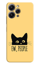 Ew People Catitude Redmi 12 4G Hard Case Back Cover by Casekaro