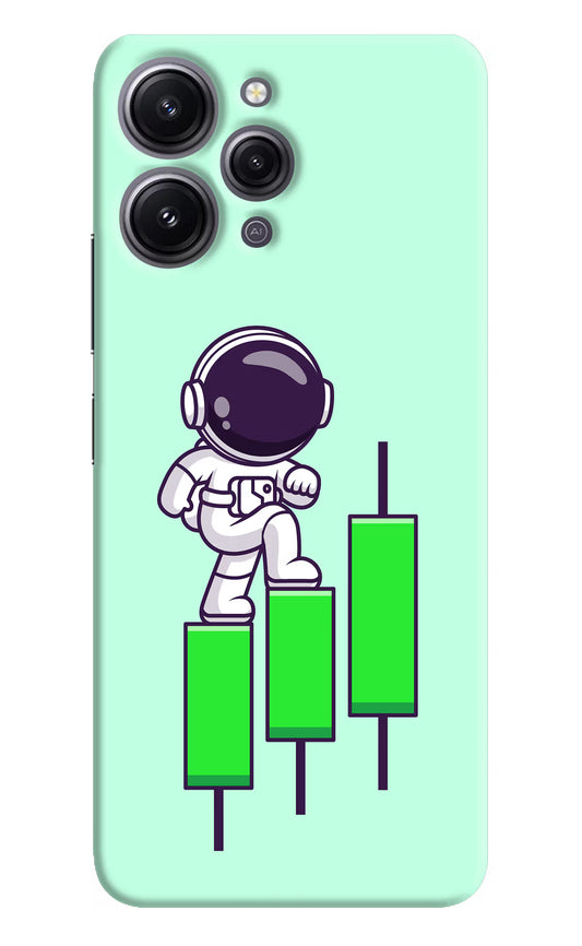 Astronaut Trader Redmi 12 4G Hard Case Back Cover by Casekaro