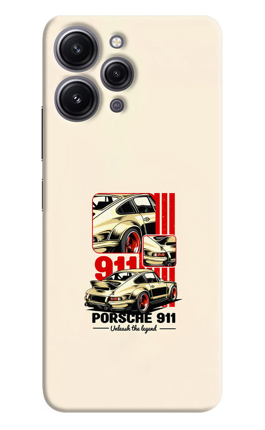 Classic Porsche 911 Redmi 12 4G Hard Case Back Cover by Casekaro