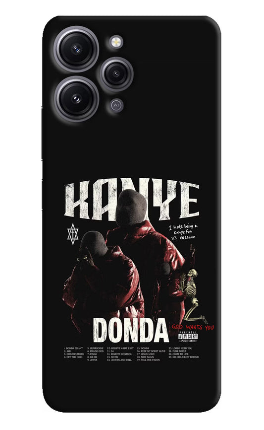 Donda Kanye West Redmi 12 4G Hard Case Back Cover by Casekaro