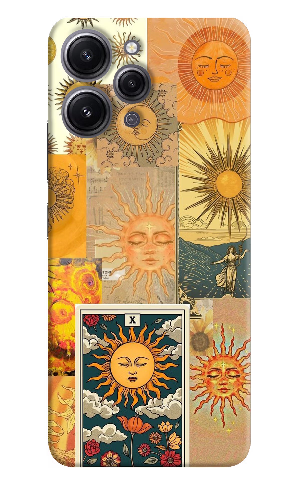 Sun Redmi 12 4G Hard Case Back Cover by Casekaro