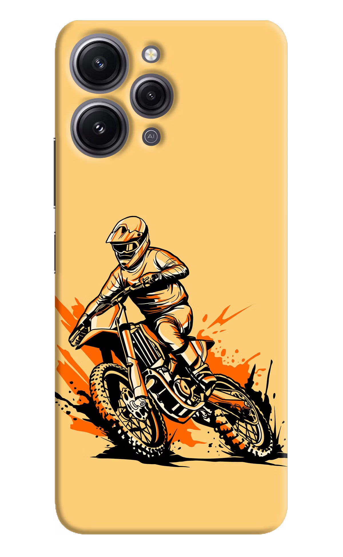 Off-Road Fury Redmi 12 4G Hard Case Back Cover by Casekaro