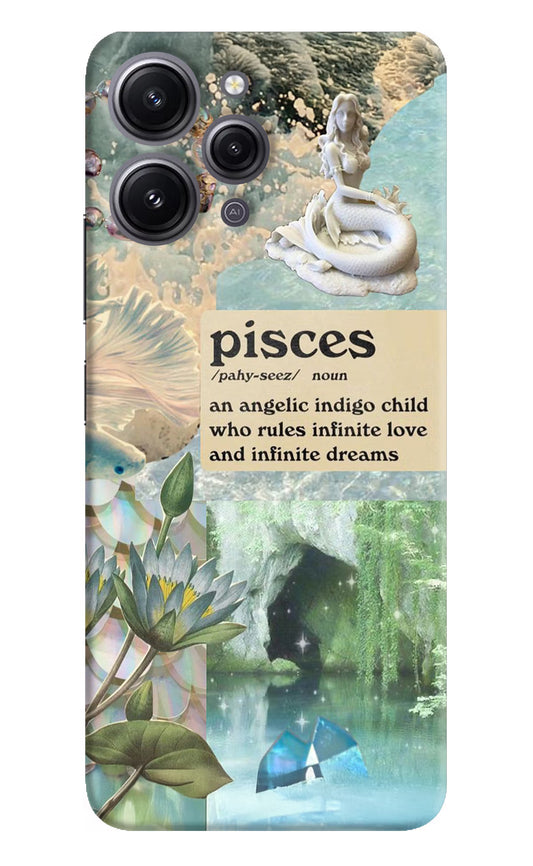 Pisces Zodiac Redmi 12 4G Hard Case Back Cover by Casekaro