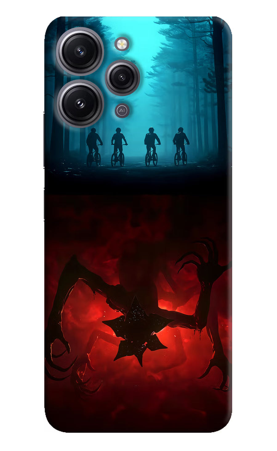 Ordinary Things Downside Up Redmi 12 4G Back Cover, Hard case