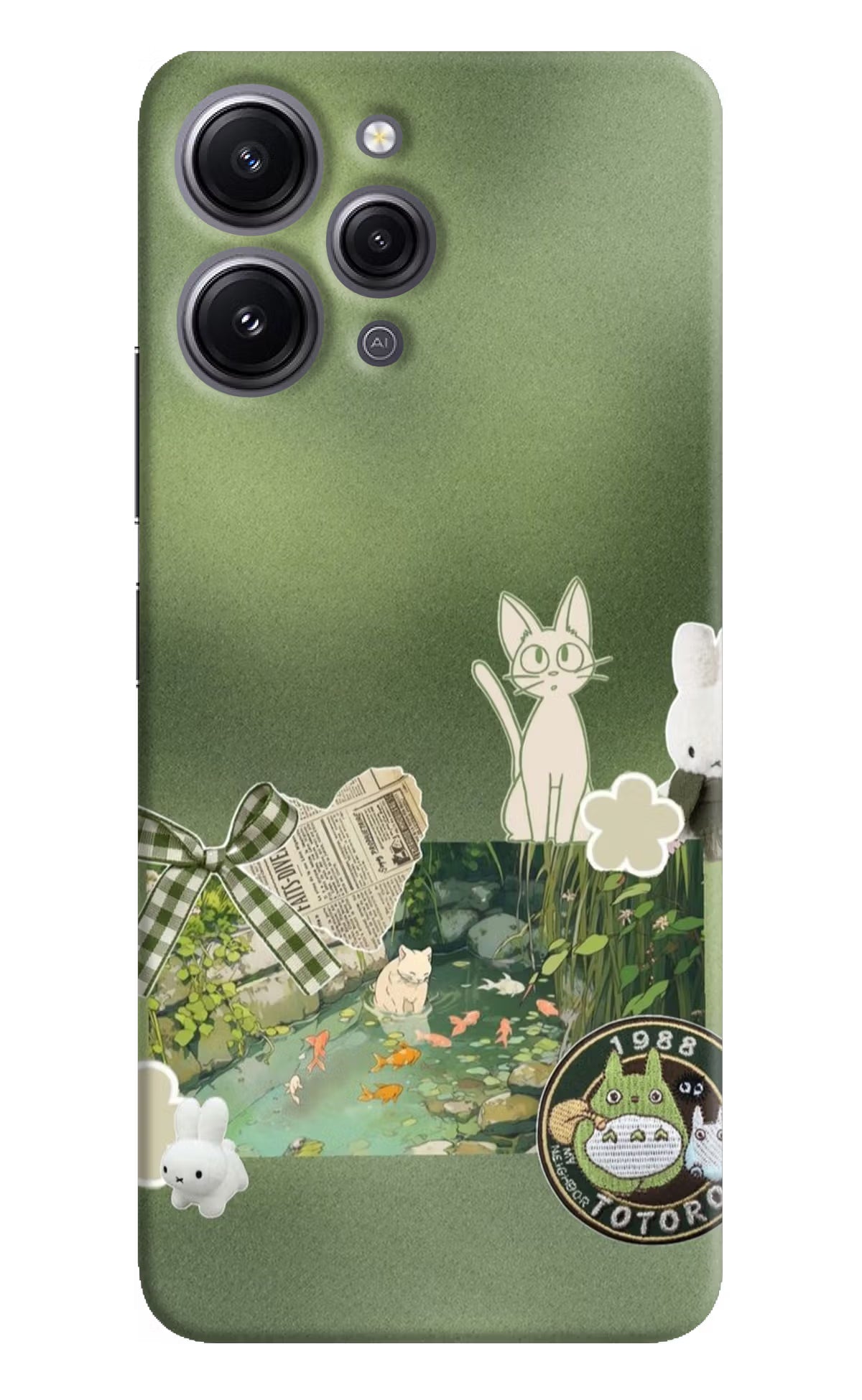 Aesthetic anime Redmi 12 4G Back Cover