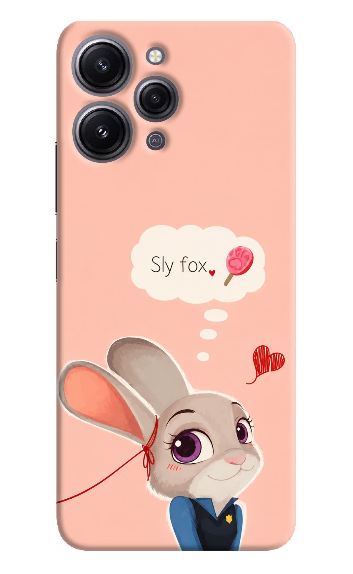Judy Charm Redmi 12 4G Back Cover