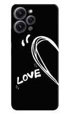 Love Line Redmi 12 4G Hard Case Back Cover by Casekaro