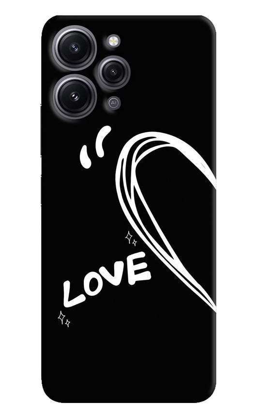 Love Line Redmi 12 4G Hard Case Back Cover by Casekaro