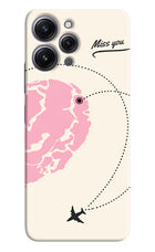 Miss Orbit Redmi 12 4G Hard Case Back Cover by Casekaro