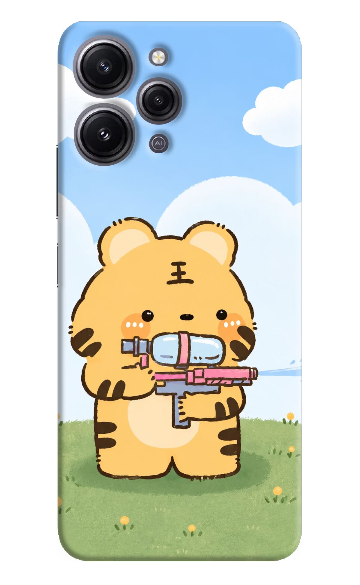 Tiger Treat Redmi 12 4G Back Cover