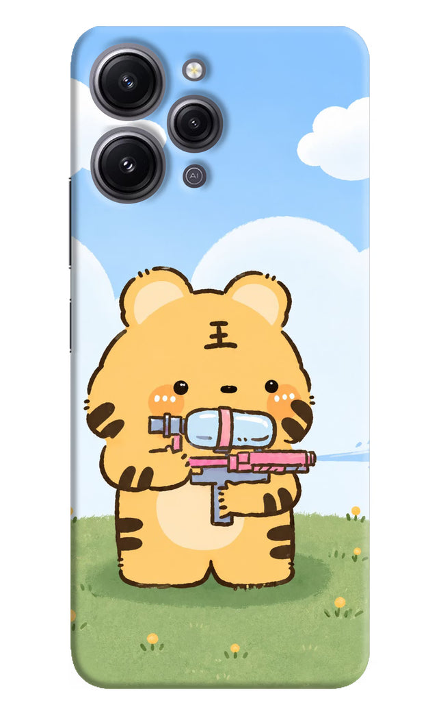 Tiger Treat Redmi 12 4G Hard Case Back Cover by Casekaro