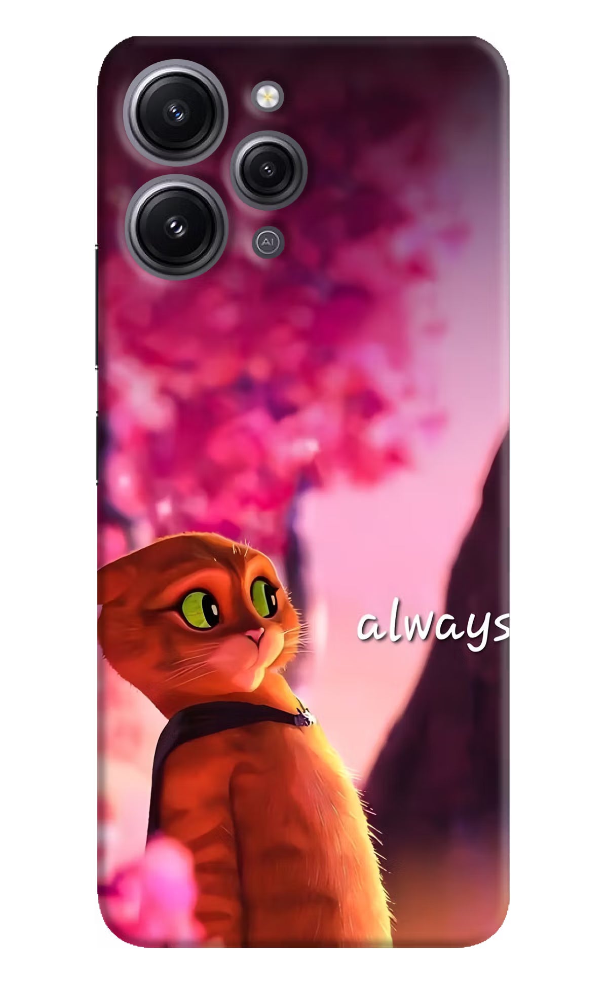 Always Cat Redmi 12 4G Back Cover