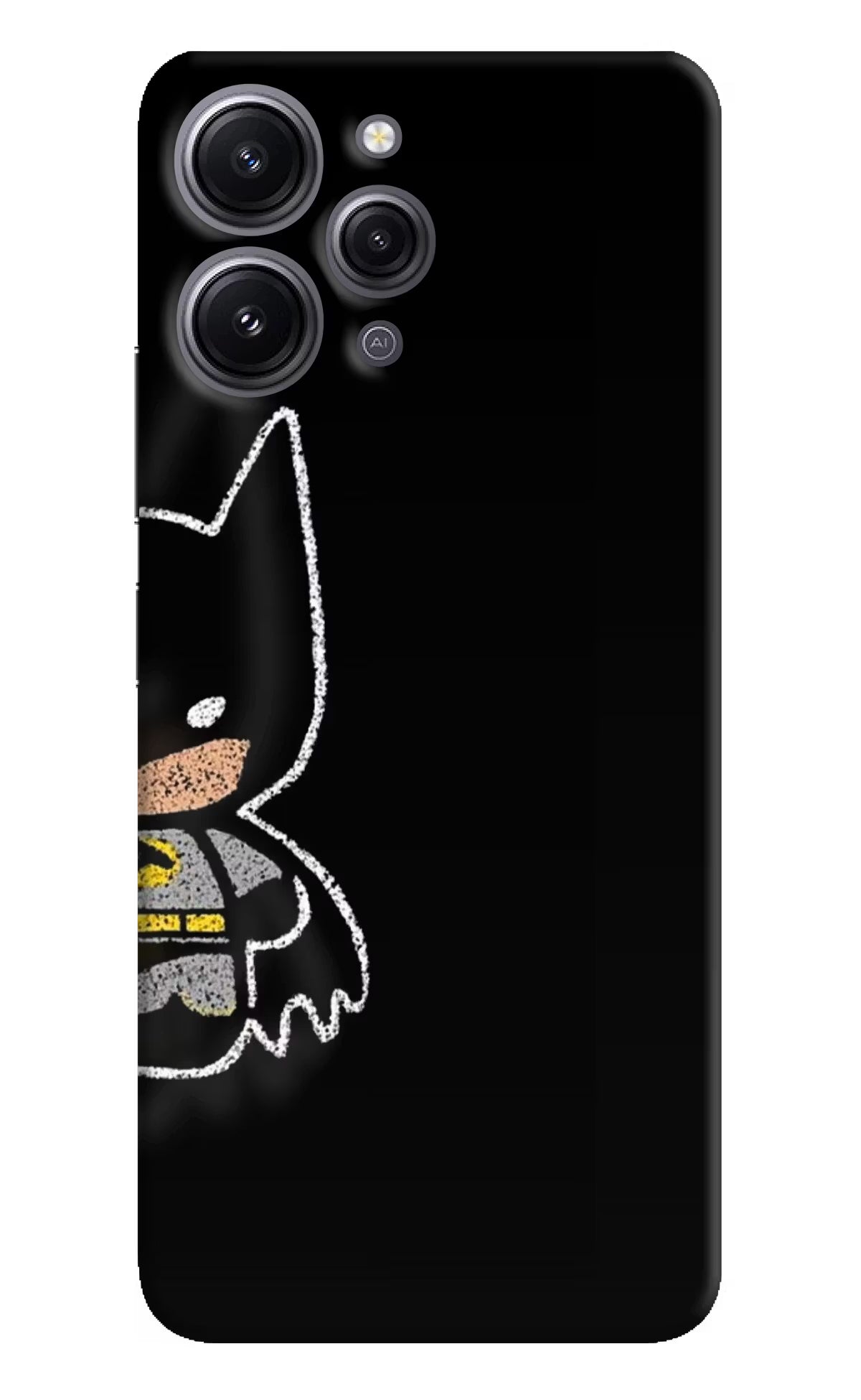 Bat Kitty Redmi 12 4G Back Cover