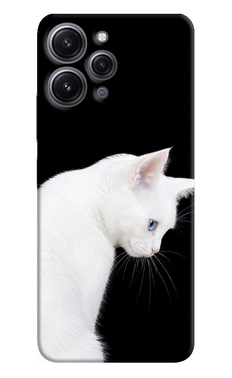 Snow Gaze Redmi 12 4G Back Cover, Hard case