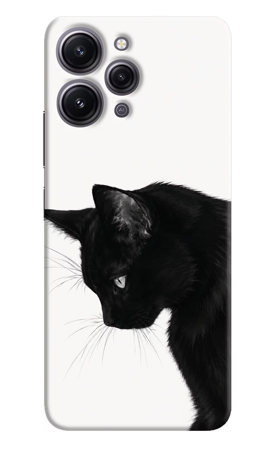 Shadow Gaze Redmi 12 4G Back Cover, Hard case