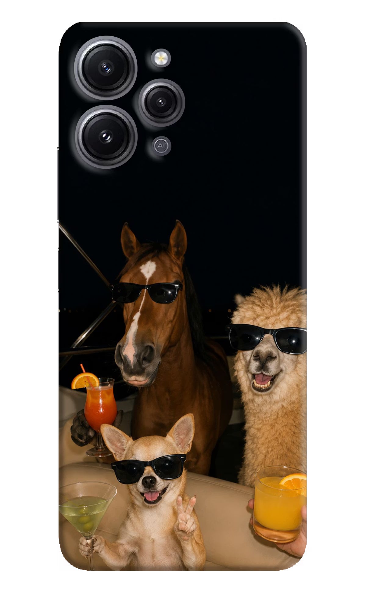 Party Squad Redmi 12 4G Back Cover