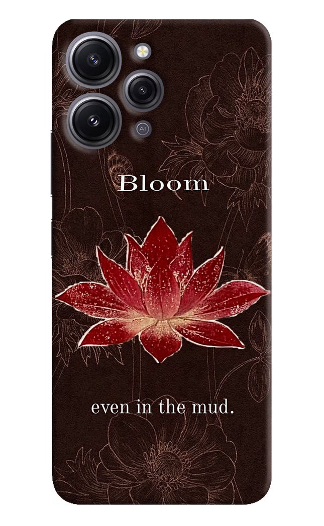 Bloom Redmi 12 4G Hard Case Back Cover by Casekaro