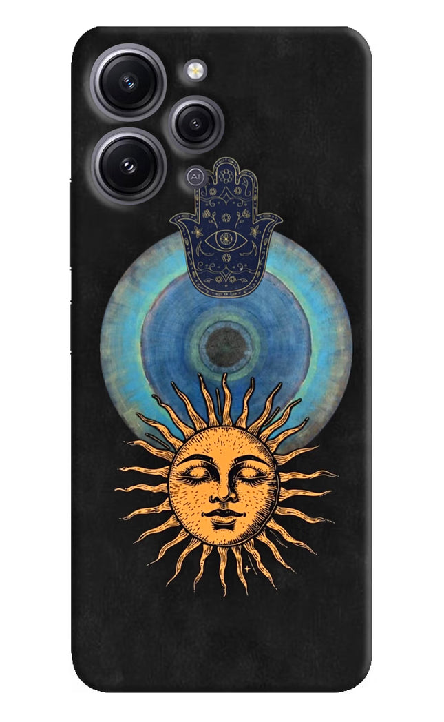 Divine Sun Redmi 12 4G Hard Case Back Cover by Casekaro