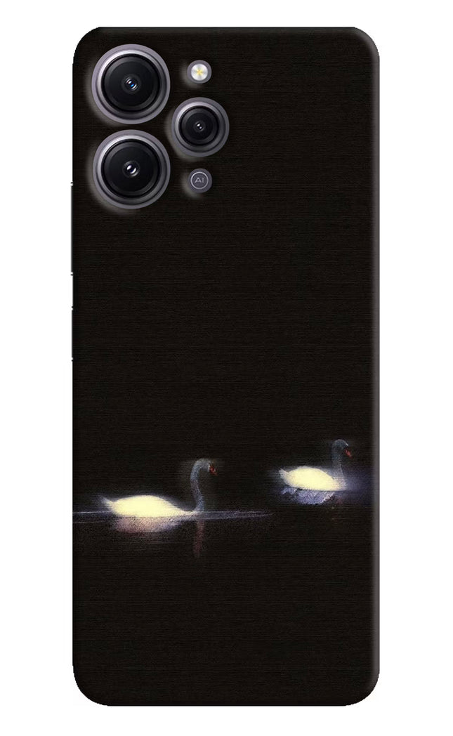 Silent Swans Redmi 12 4G Hard Case Back Cover by Casekaro