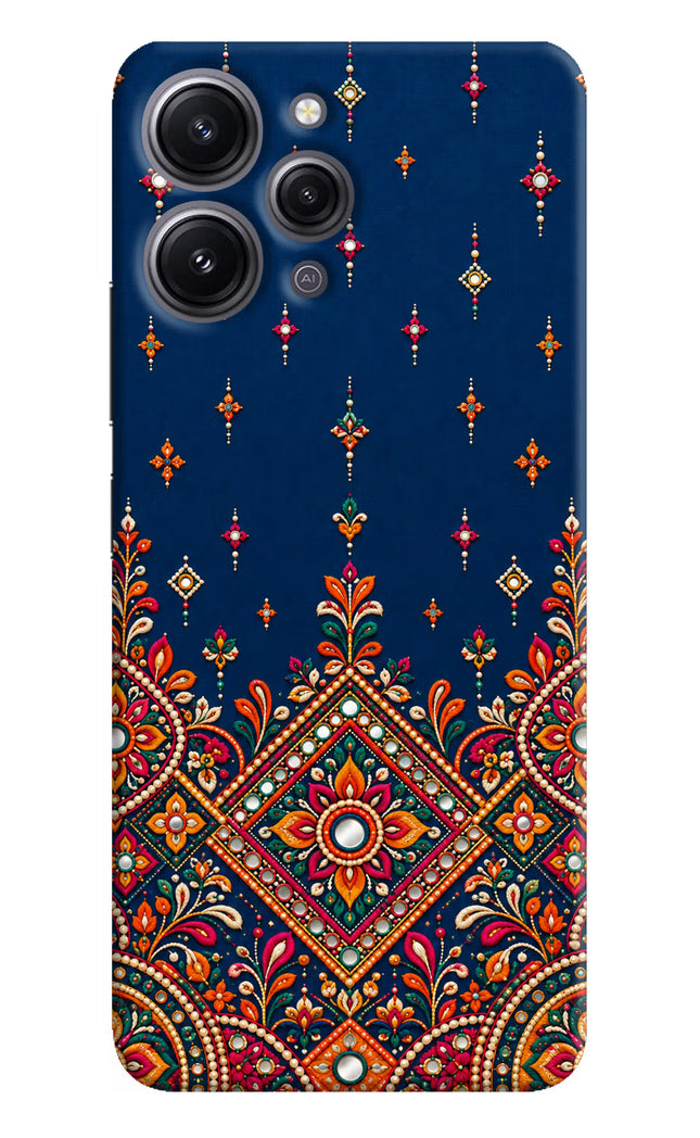 Neel Noor Redmi 12 4G Hard Case Back Cover by Casekaro