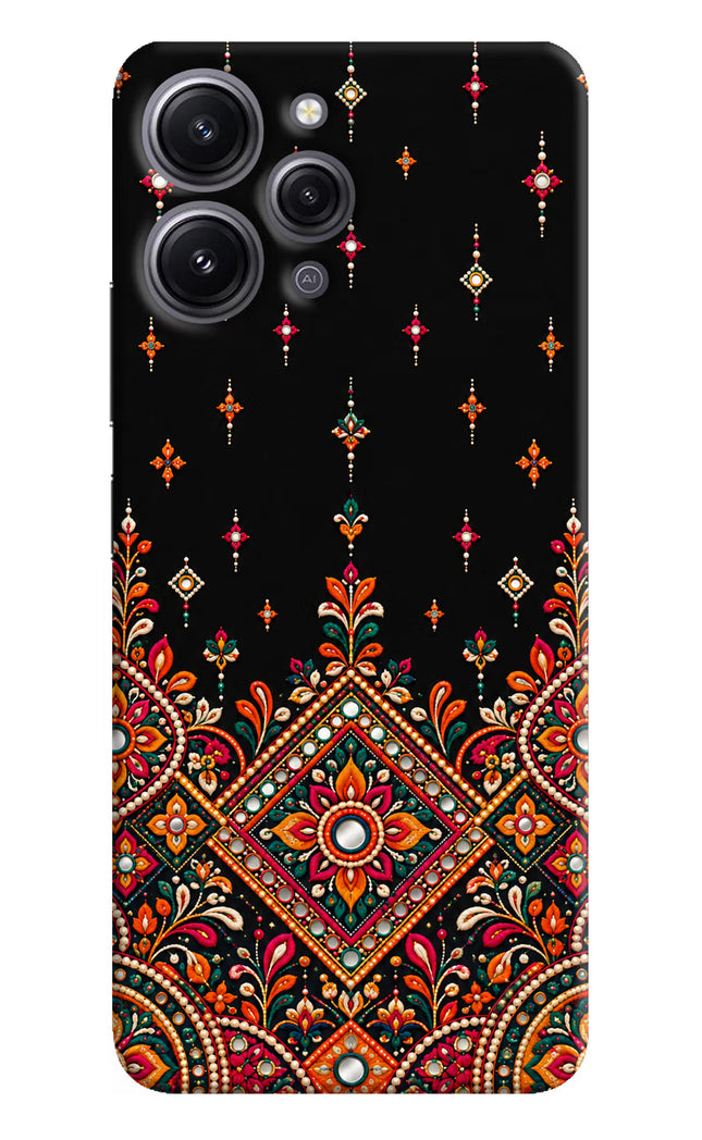 Noir Mehfil Redmi 12 4G Hard Case Back Cover by Casekaro