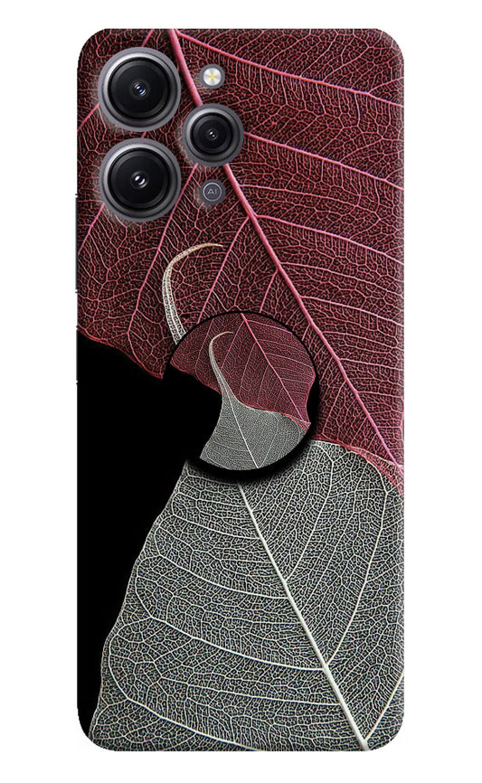 Leaf Pattern Redmi 12 4G Pop Case by Casekaro