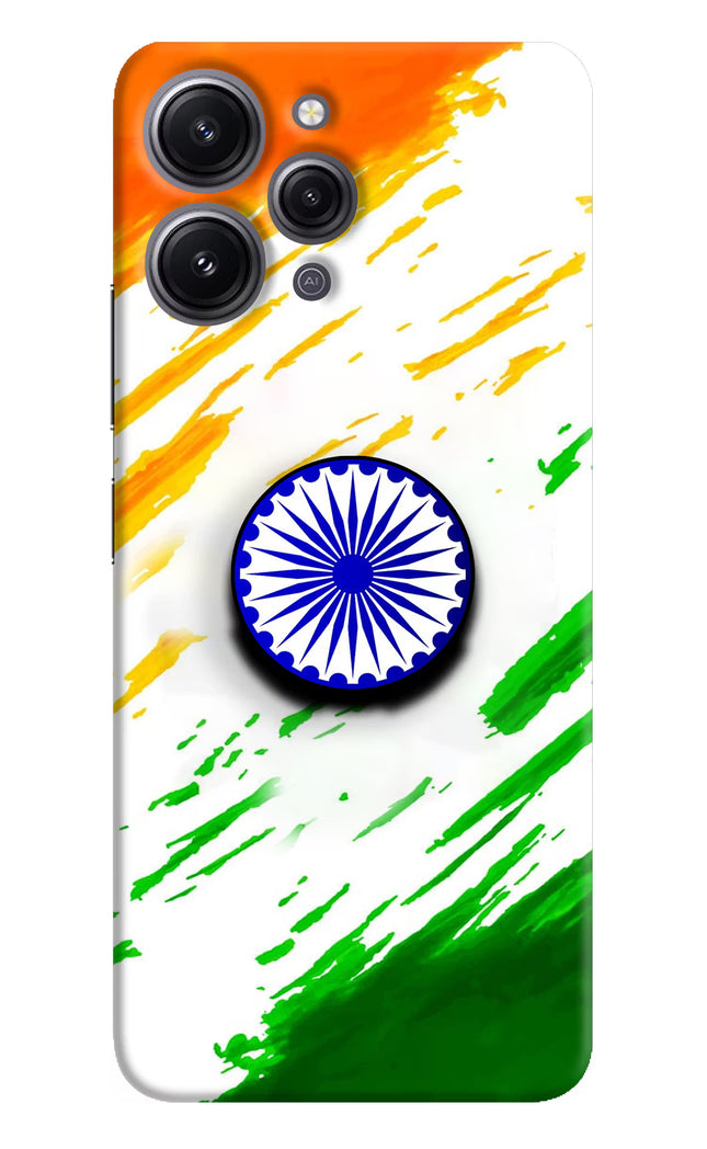 Indian Flag Ashoka Chakra Redmi 12 4G Pop Case by Casekaro