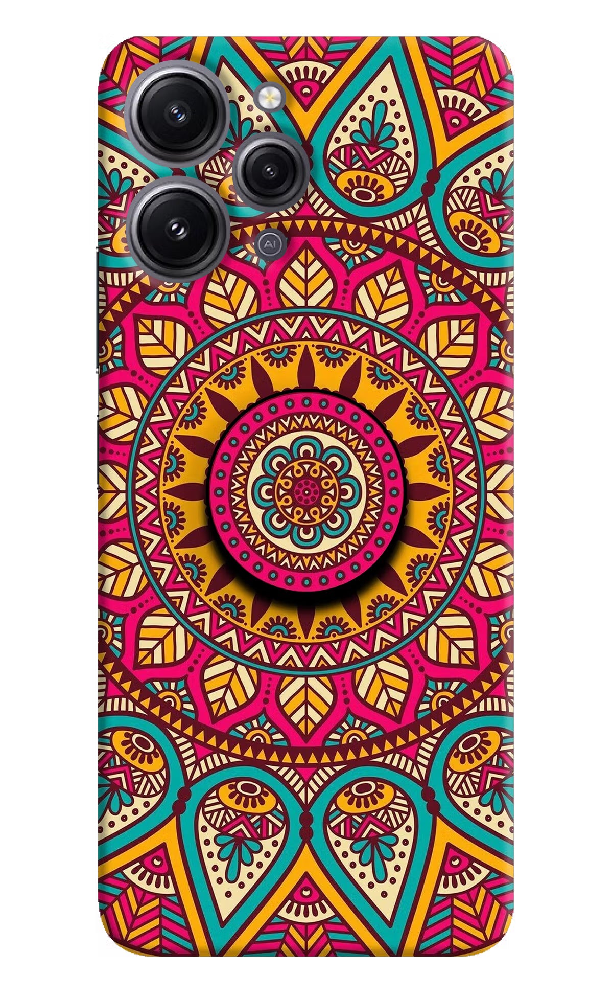 Mandala Redmi 12 4G Pop Case by Casekaro