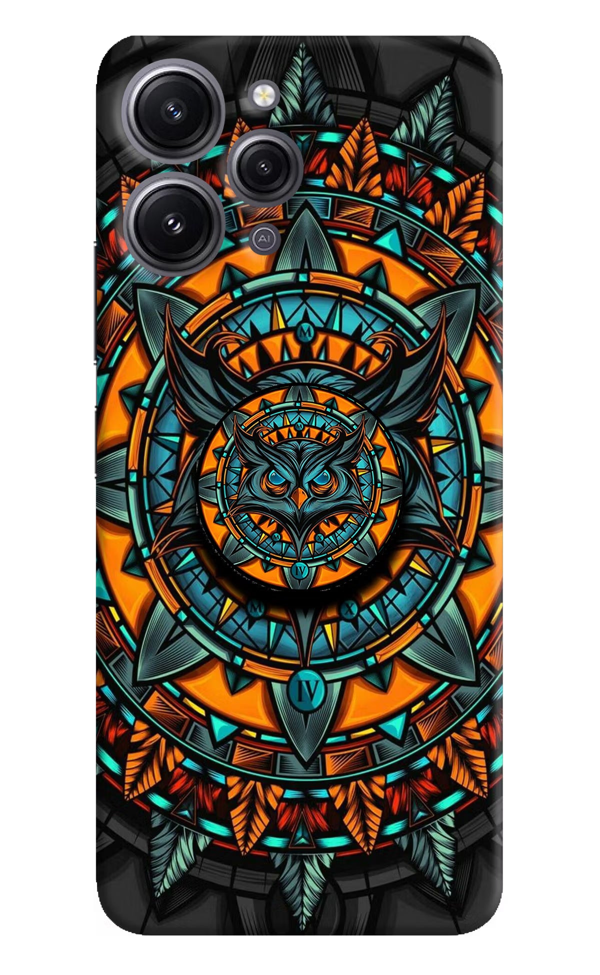 Angry Owl Redmi 12 4G Pop Case by Casekaro