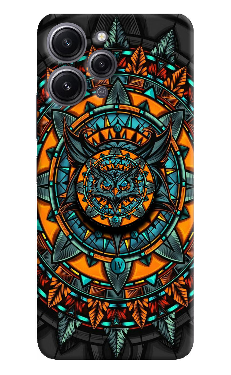 Angry Owl Redmi 12 4G Pop Case, Hard case