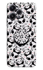 Cute Panda Redmi 12 4G Pop Case by Casekaro