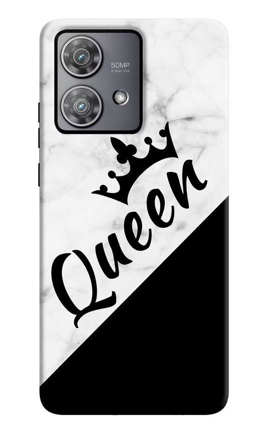Queen Moto Edge 40 Neo Hard Case Back Cover by Casekaro