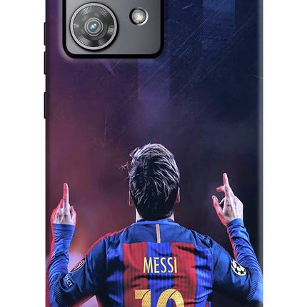 Messi Moto Edge 40 Neo Hard Case Back Cover by Casekaro