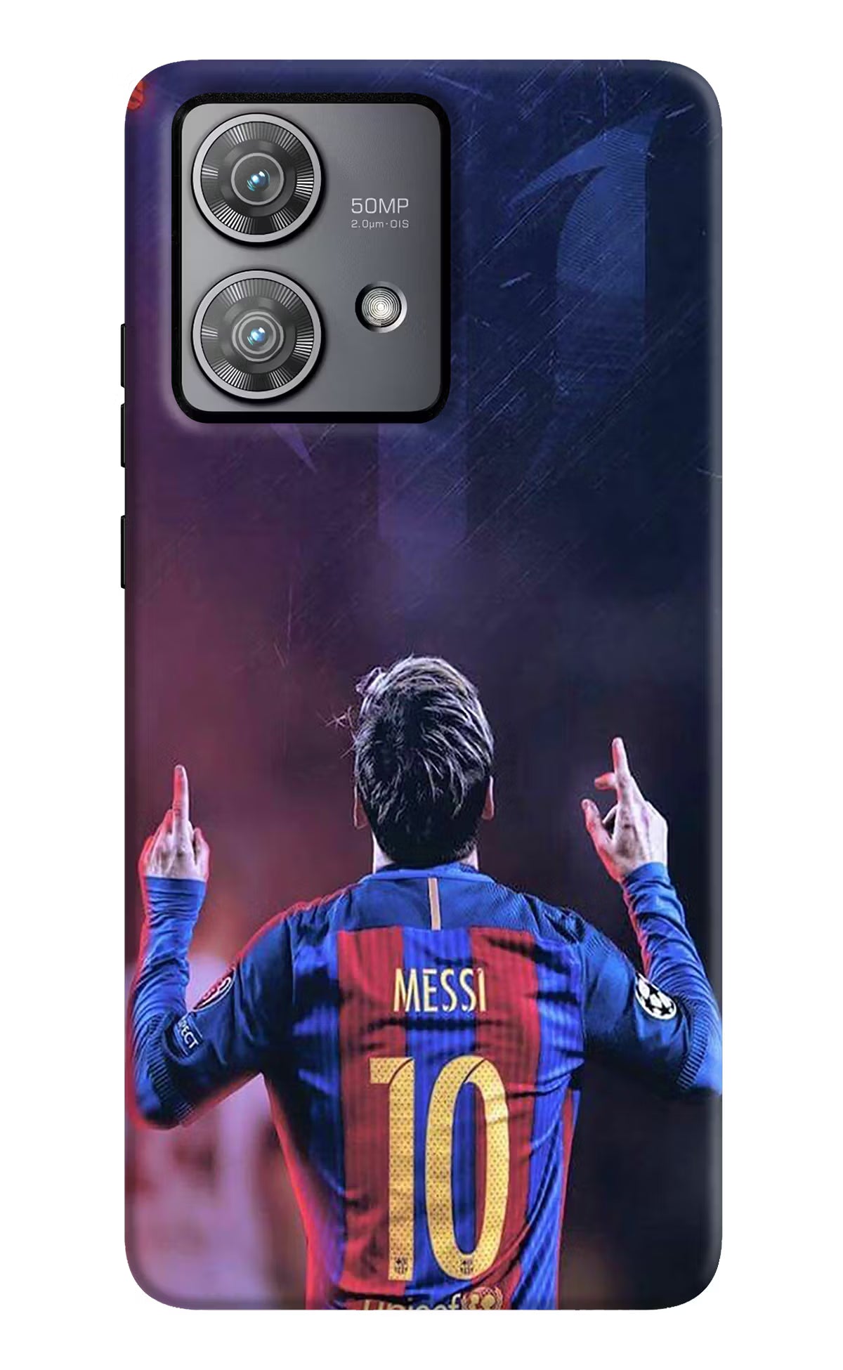 Messi Moto Edge 40 Neo Hard Case Back Cover by Casekaro