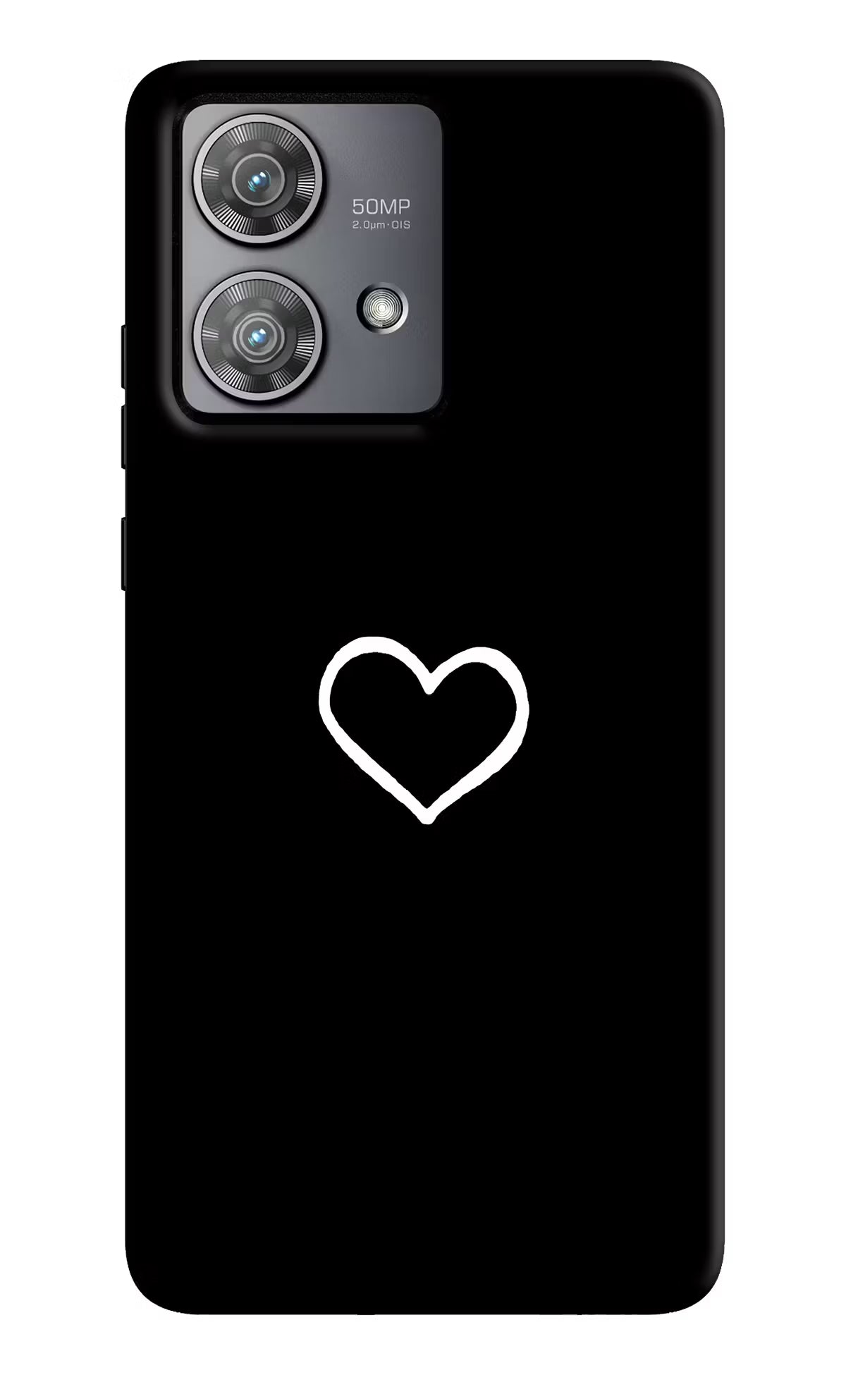 Heart Moto Edge 40 Neo Hard Case Back Cover by Casekaro