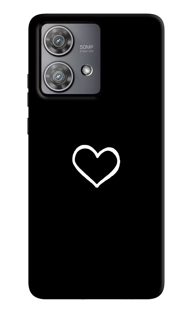 Heart Moto Edge 40 Neo Hard Case Back Cover by Casekaro