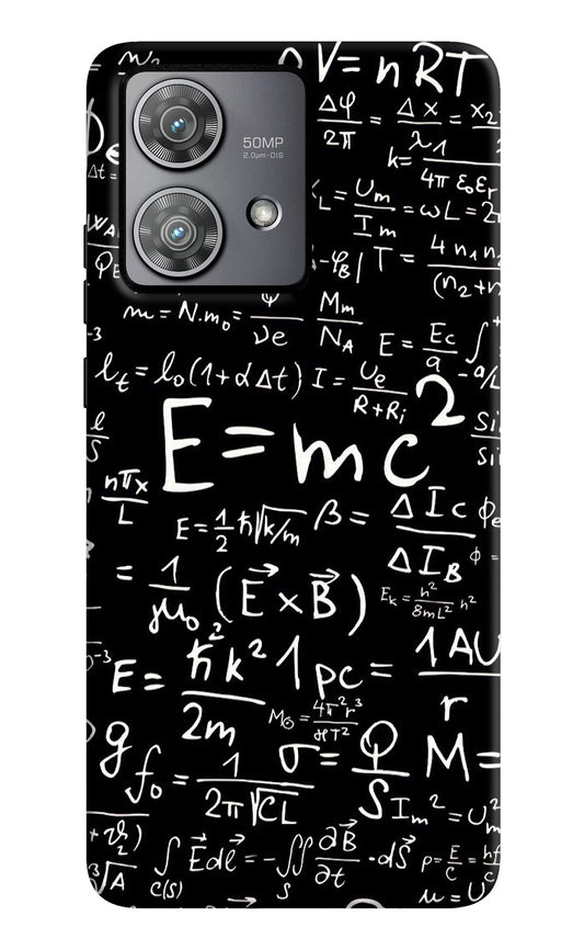 Physics Formula Moto Edge 40 Neo Back Cover